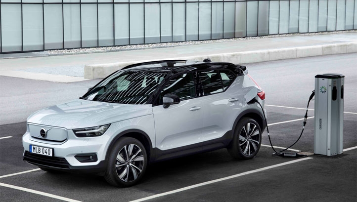 Pictured: The Volvo XC40 Recharge
